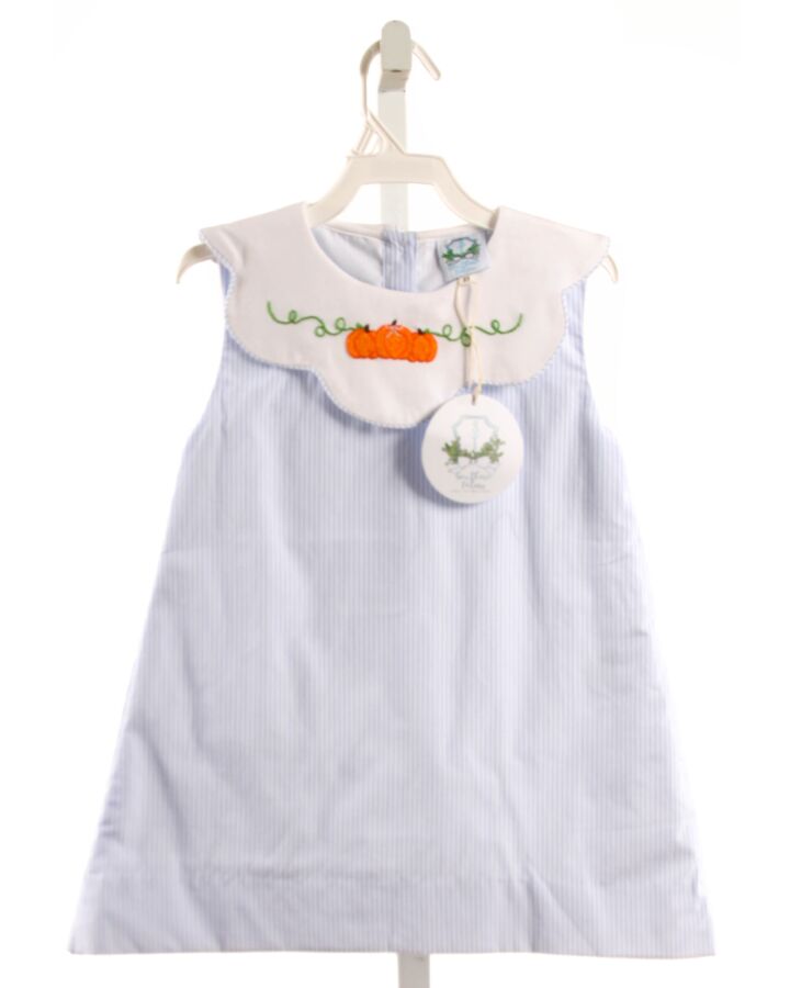 SOUTHERN TATERS  BLUE  STRIPED  DRESS