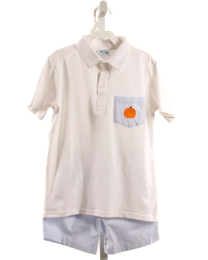 SOUTHERN TATERS  BLUE KNIT STRIPED  2-PIECE OUTFIT