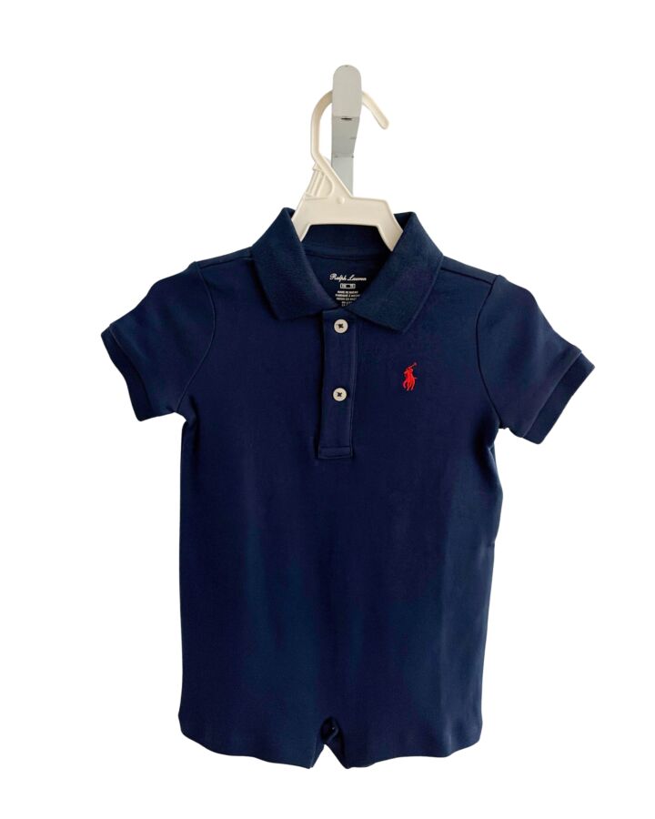 RALPH LAUREN  NAVY    KNIT SHORTALL