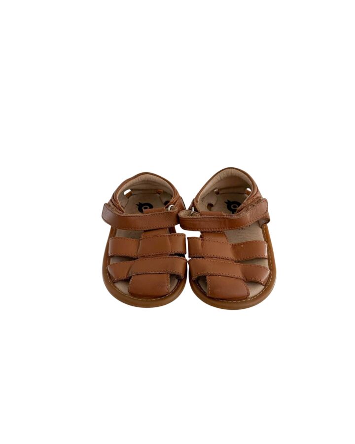 OLD SOLES BROWN SANDALS  *VGU SIZE TODDLER 4