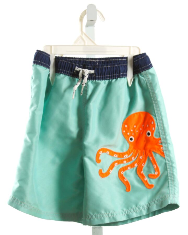 MINI BODEN  MINT   APPLIQUED SWIM TRUNKS