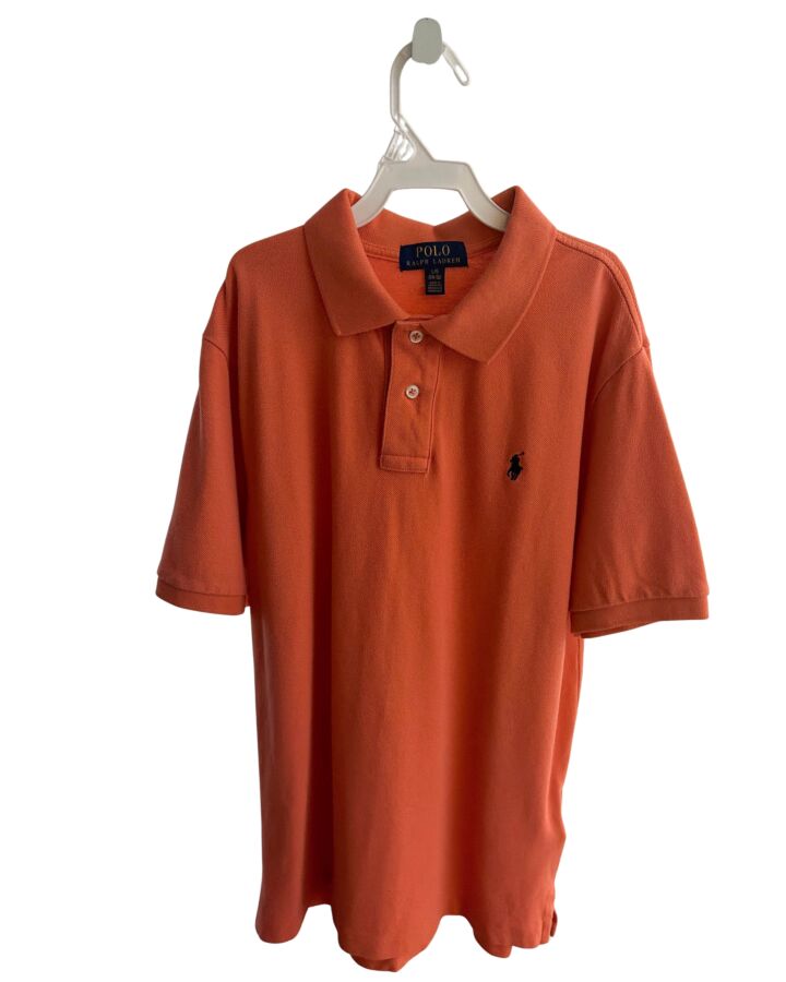 POLO BY RALPH LAUREN  ORANGE    KNIT SS SHIRT