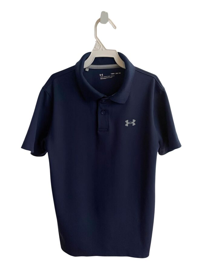 UNDER ARMOUR  NAVY    KNIT SS SHIRT