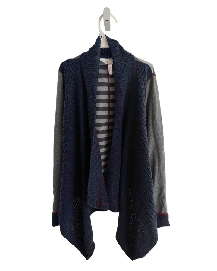 MATILDA JANE  GRAY  STRIPED  CARDIGAN