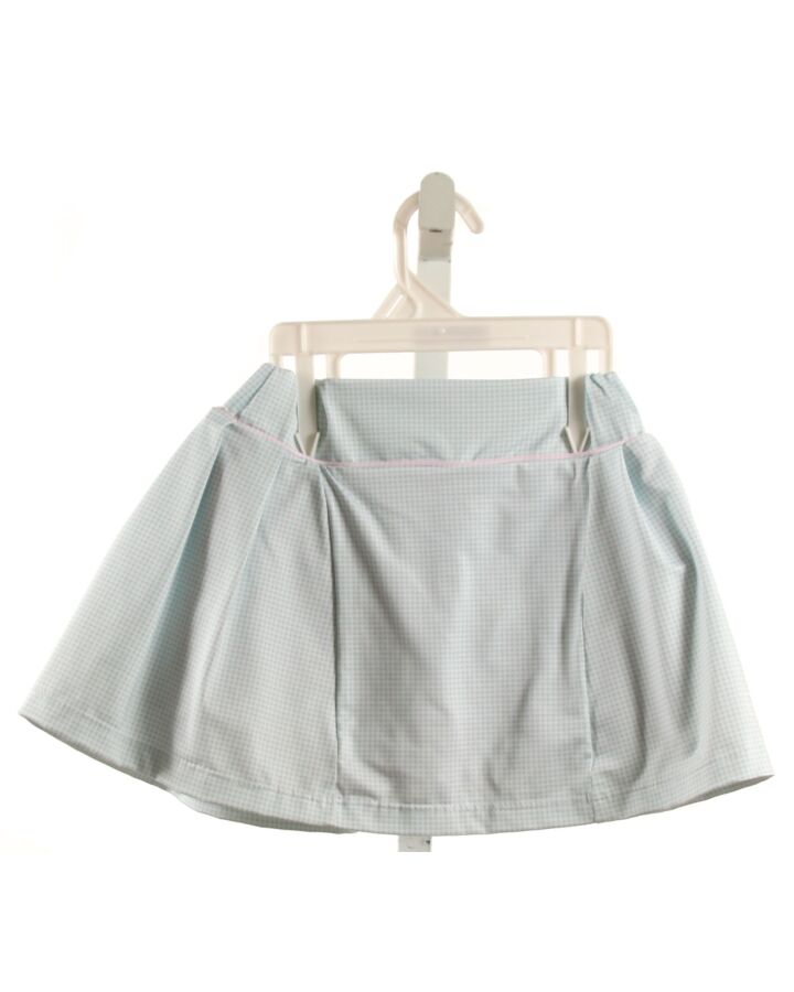 SET BY LULLABY SET  LT BLUE  GINGHAM  SKORT