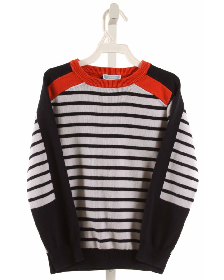 JACADI  NAVY  STRIPED  SWEATER