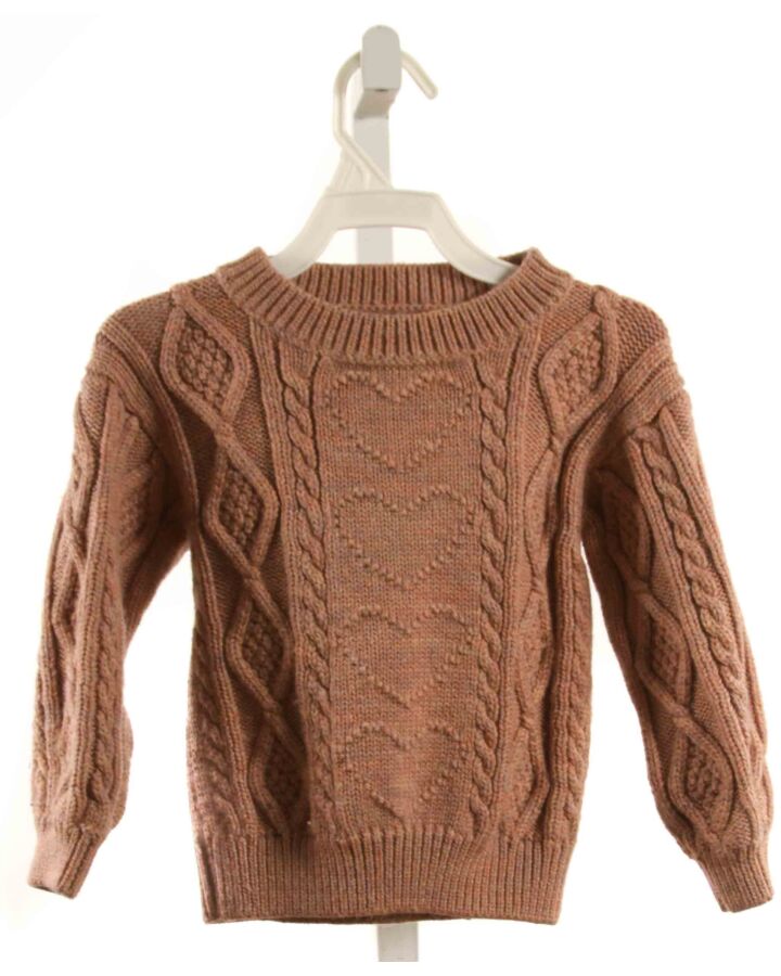 OEUF  BROWN WOOL   SWEATER