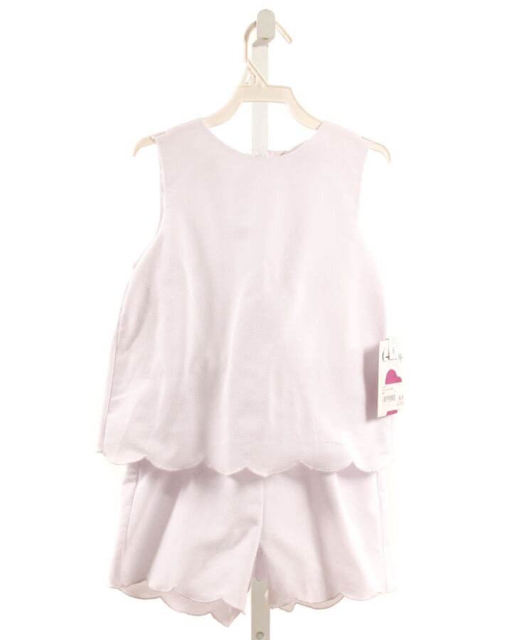 GABBY  WHITE PIQUE   ROMPER