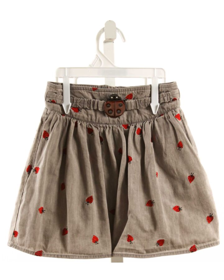 STELLA MCCARTNEY  GRAY    SKIRT