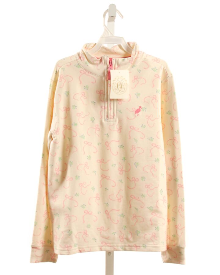 THE BEAUFORT BONNET COMPANY  IVORY  FLORAL  PULLOVER