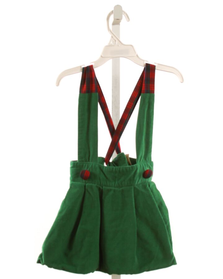 THE BEAUFORT BONNET COMPANY  GREEN CORDUROY   SKIRT
