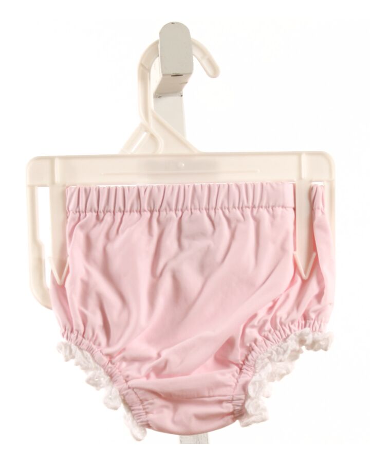 THE BEAUFORT BONNET COMPANY  LT PINK    BLOOMERS WITH EYELET TRIM