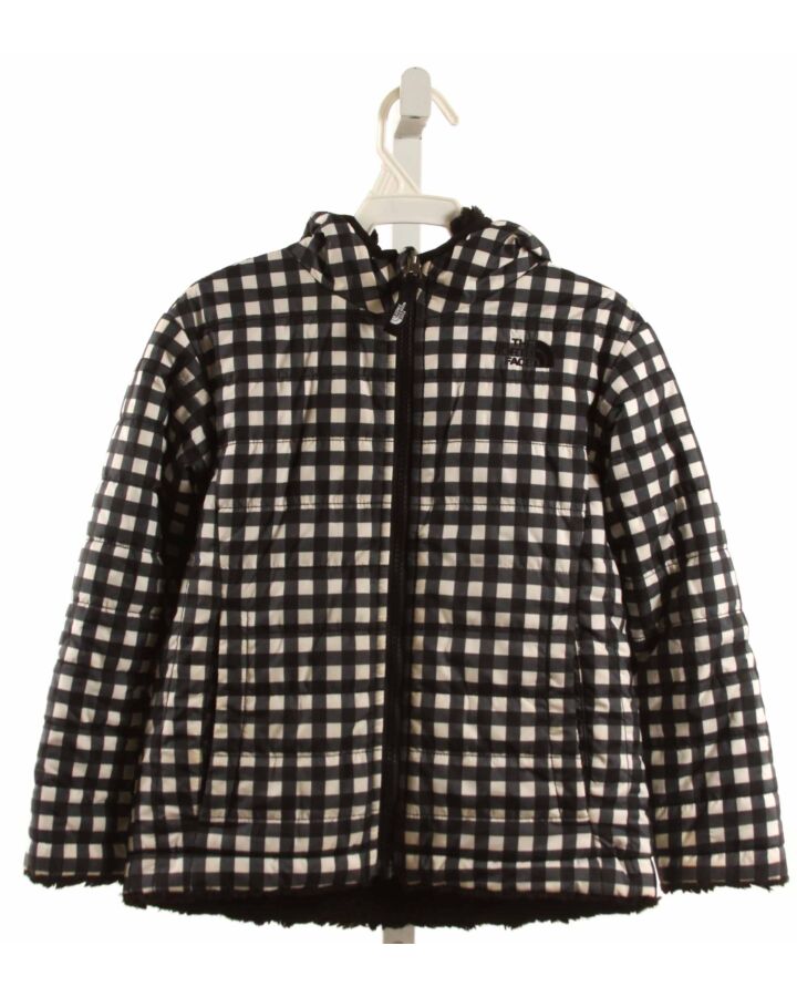 NORTH FACE  BLACK  WINDOWPANE  OUTERWEAR