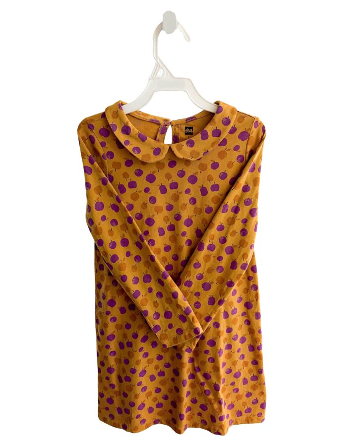 TEA  YELLOW    KNIT DRESS