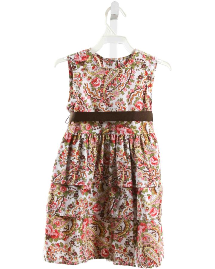 KELLY'S KIDS  MULTI-COLOR  FLORAL  DRESS