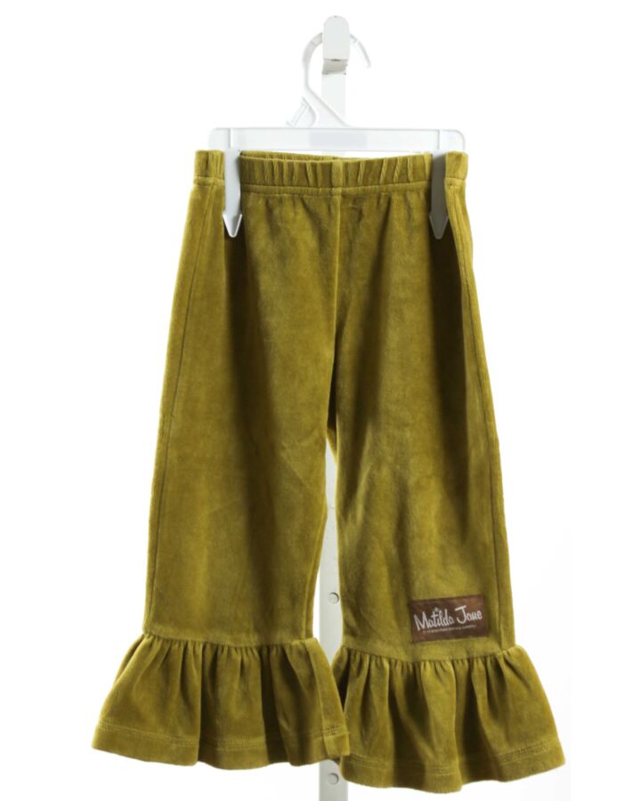 MATILDA JANE  GREEN VELOUR   PANTS