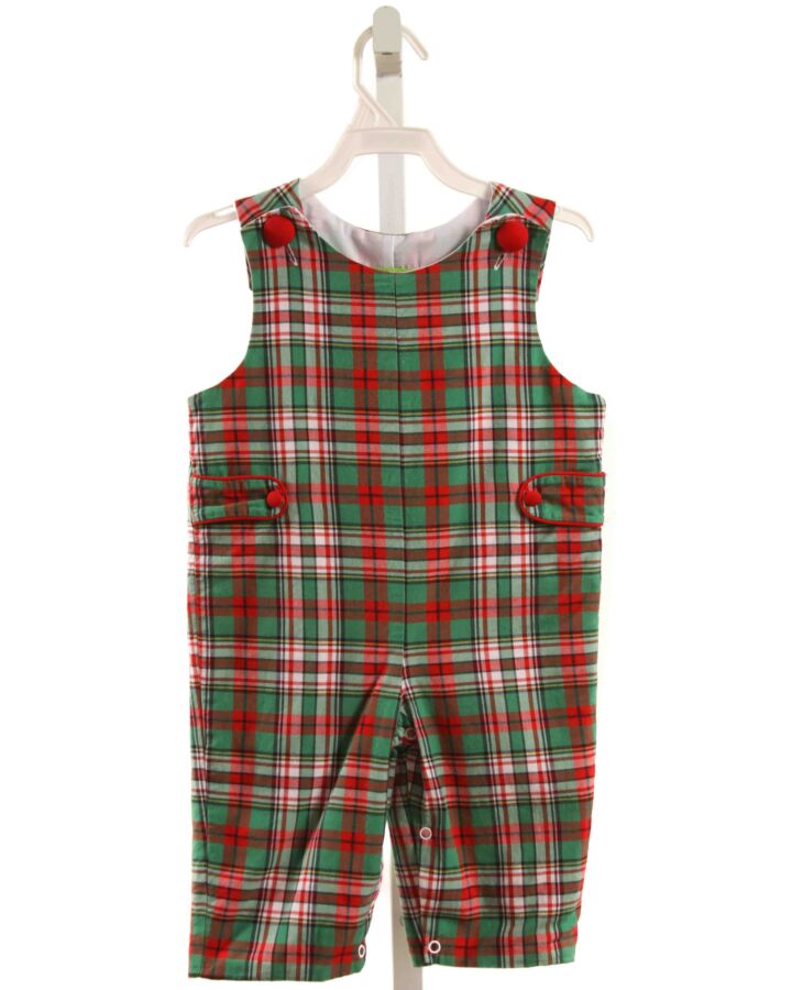 CLASSIC WHIMSY  GREEN  PLAID  LONGALL
