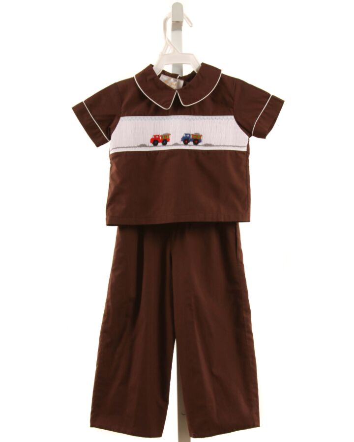 SIR JOHN  BROWN   SMOCKED 2-PIECE OUTFIT