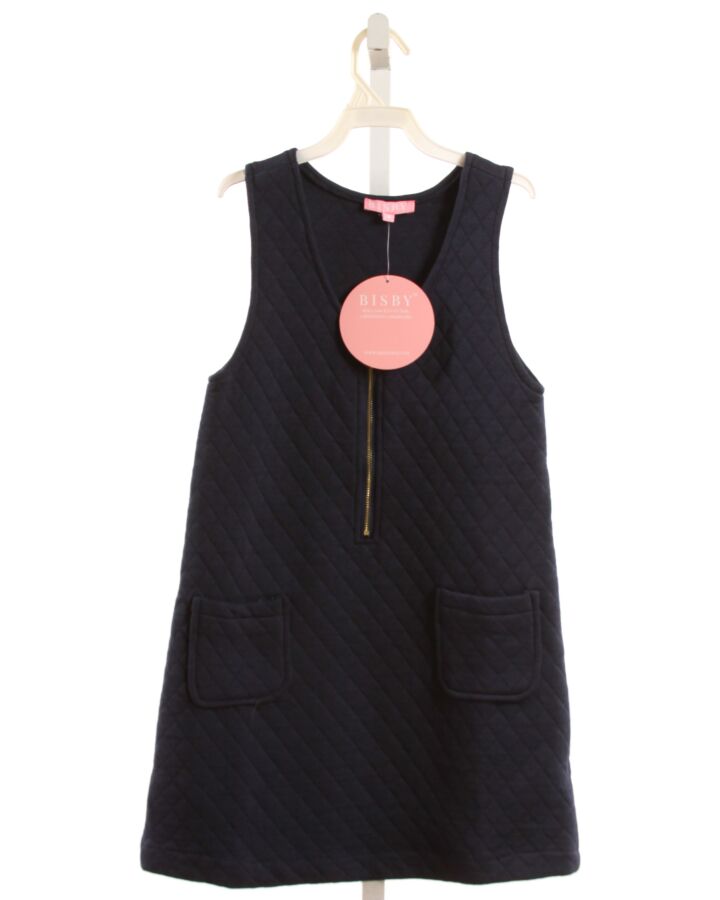 BISBY BY LITTLE ENGLISH  NAVY    KNIT DRESS