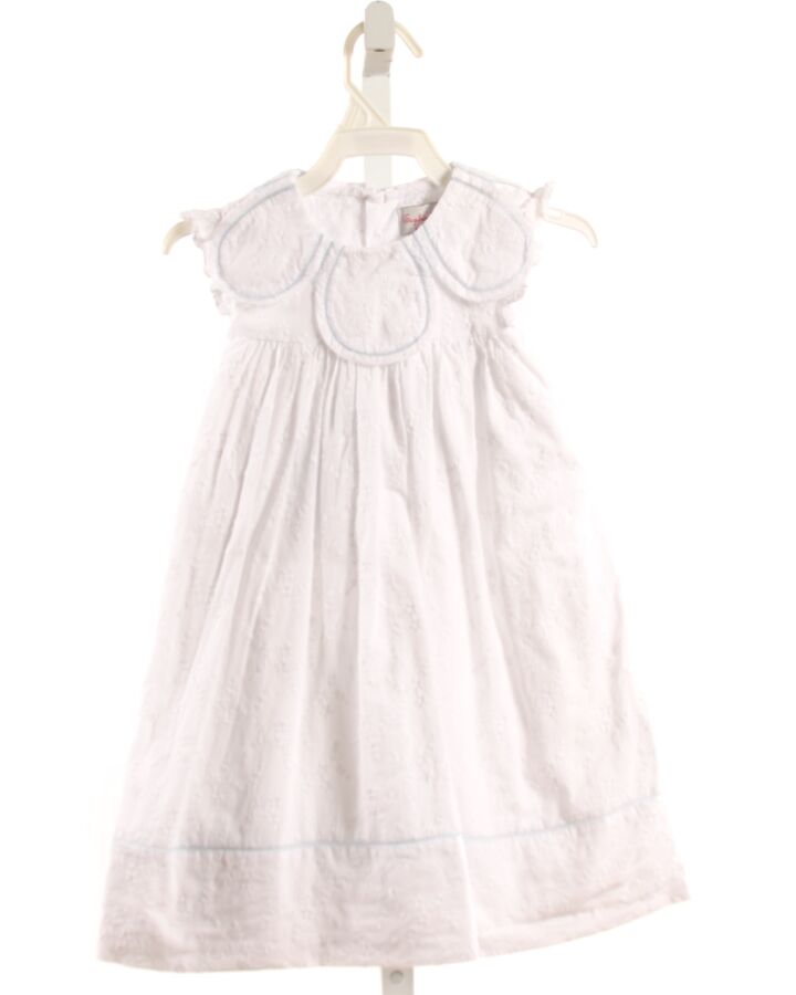 SOPHIE & LUCAS  WHITE   EMBROIDERED DRESS