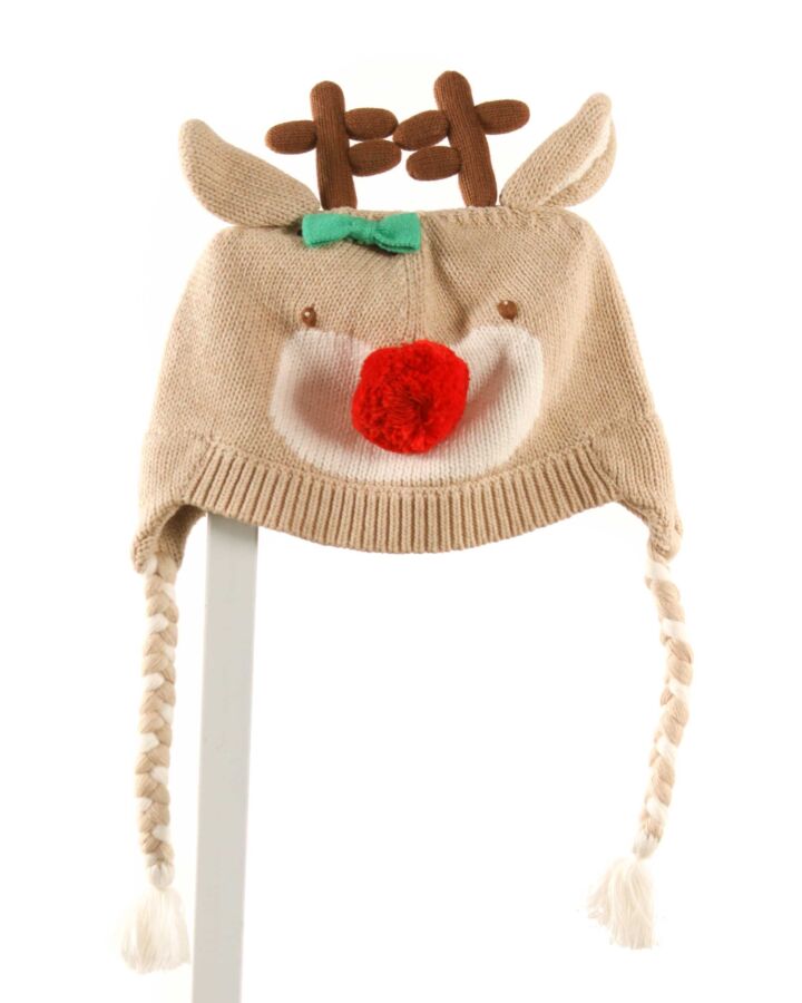 ZUBELS  BROWN   APPLIQUED HAT