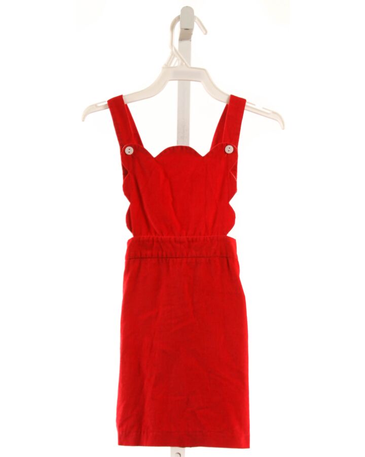 BELLA BLISS  RED CORDUROY   DRESS