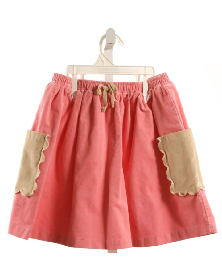 BISBY BY LITTLE ENGLISH  PINK CORDUROY   SKIRT