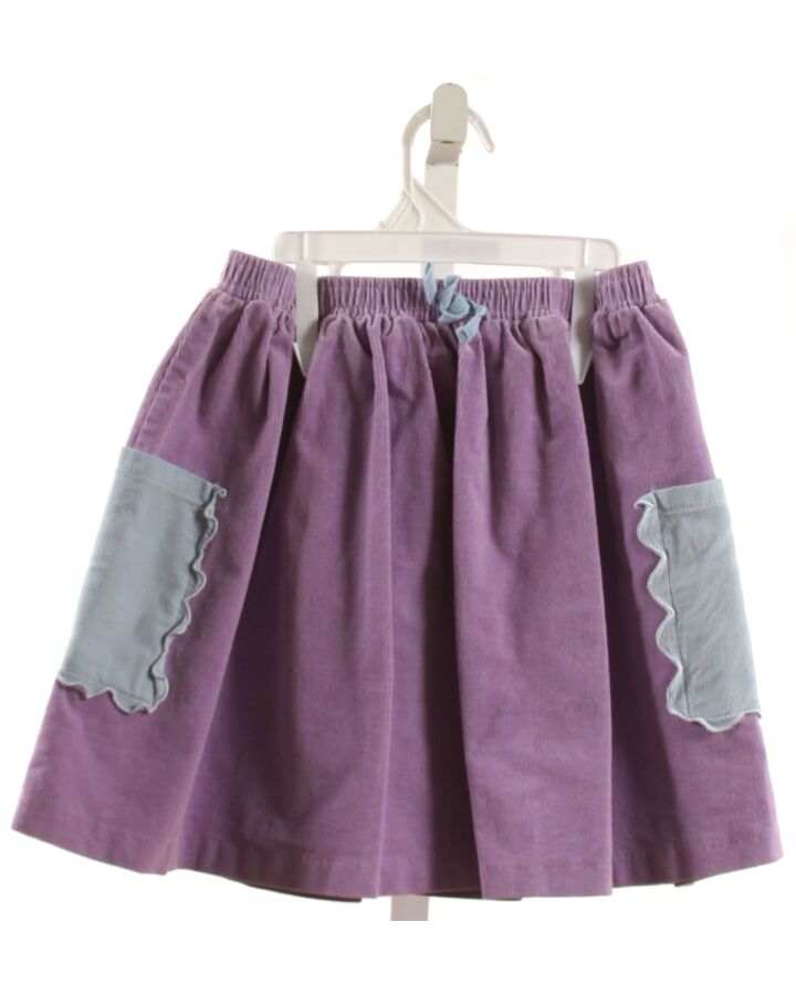 BISBY BY LITTLE ENGLISH  LAVENDER CORDUROY   SKIRT