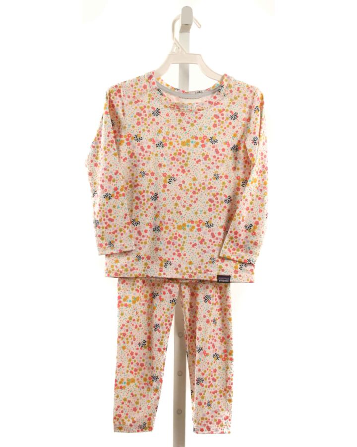 PATAGONIA  PINK KNIT FLORAL  2-PIECE OUTFIT