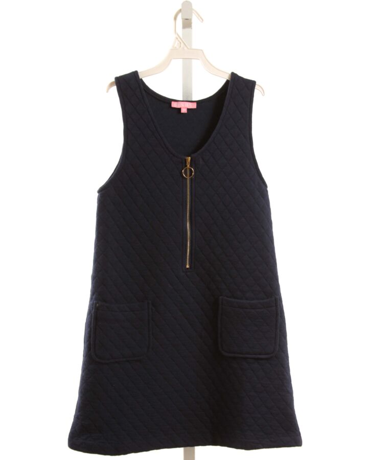 BISBY BY LITTLE ENGLISH  NAVY    KNIT DRESS