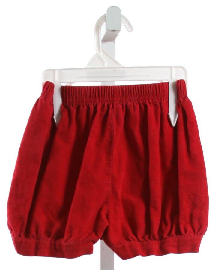 ZUCCINI  RED CORDUROY   SHORTS