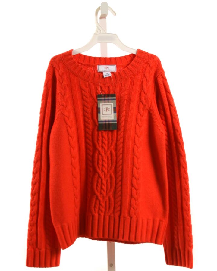 CPC  RED WOOL   SWEATER