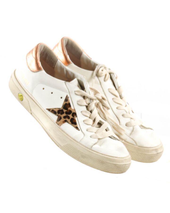 GOLDEN GOOSE WHITE SNEAKERS  *VGU SIZE CHILD 4