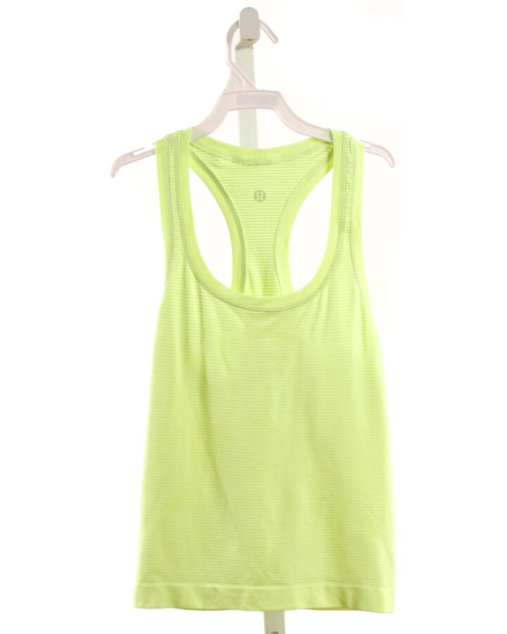 LULULEMON  BRIGHT YELLOW    KNIT TANK