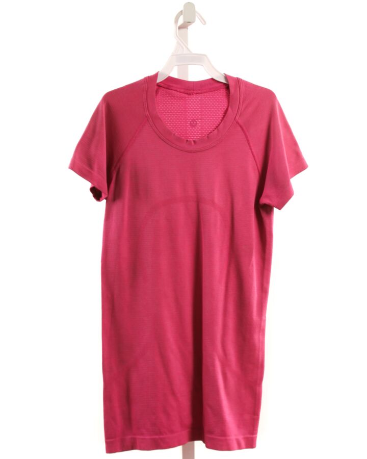 LULULEMON  HOT PINK    KNIT SS SHIRT