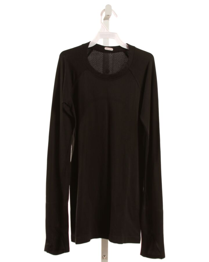LULULEMON  BLACK    KNIT LS SHIRT