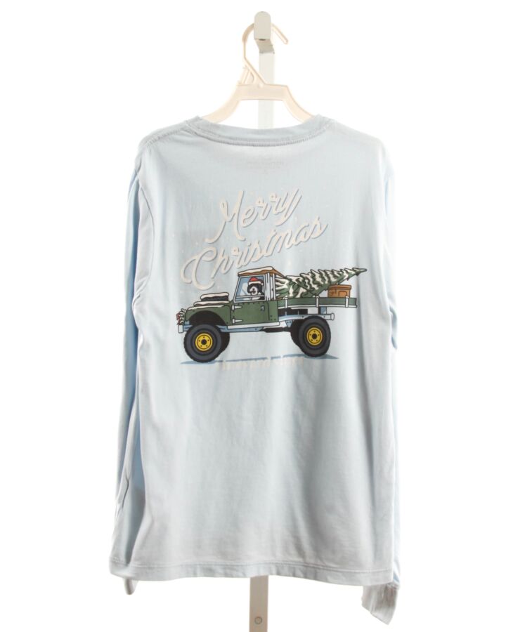 VINEYARD VINES  LT BLUE   PRINTED DESIGN T-SHIRT