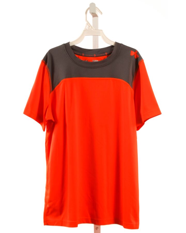 UNDER ARMOUR  ORANGE    T-SHIRT