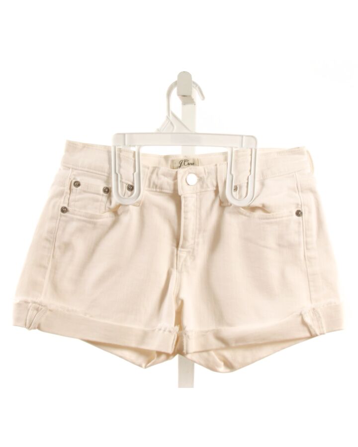 J. CREW  WHITE DENIM   SHORTS