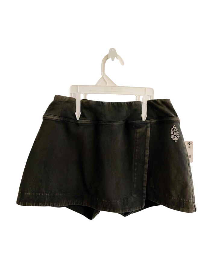 FREE PEOPLE  BLACK KNIT   SKORT