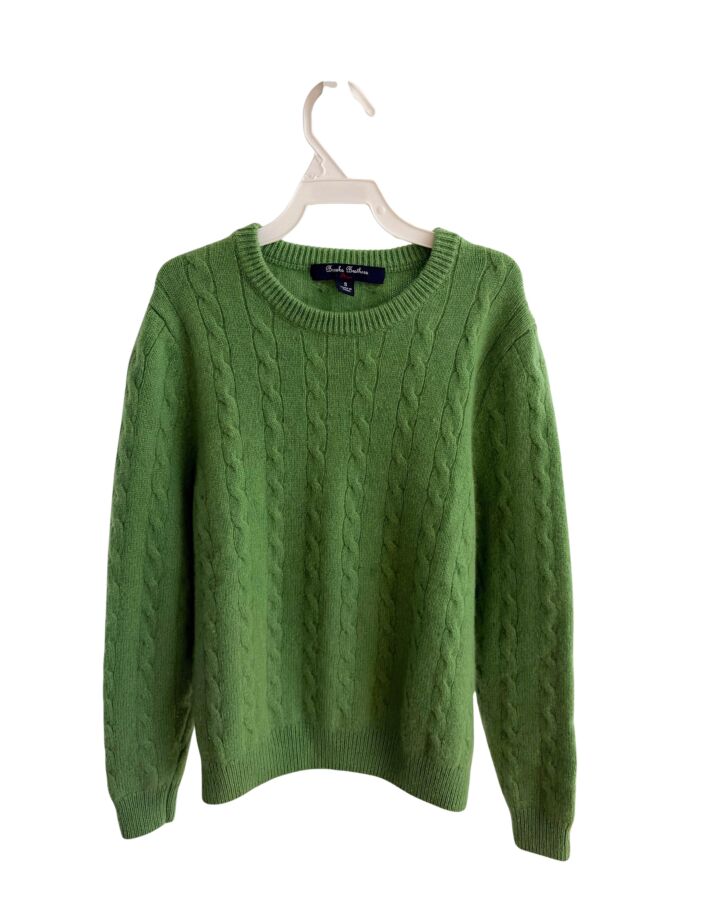 BROOKS BROTHERS  GREEN CASHMERE   SWEATER