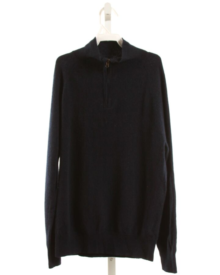 CREWCUTS  BLUE CASHMERE   PULLOVER