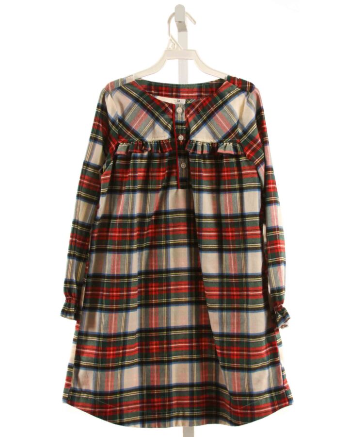 CREWCUTS  RED FLANNEL PLAID  LOUNGEWEAR