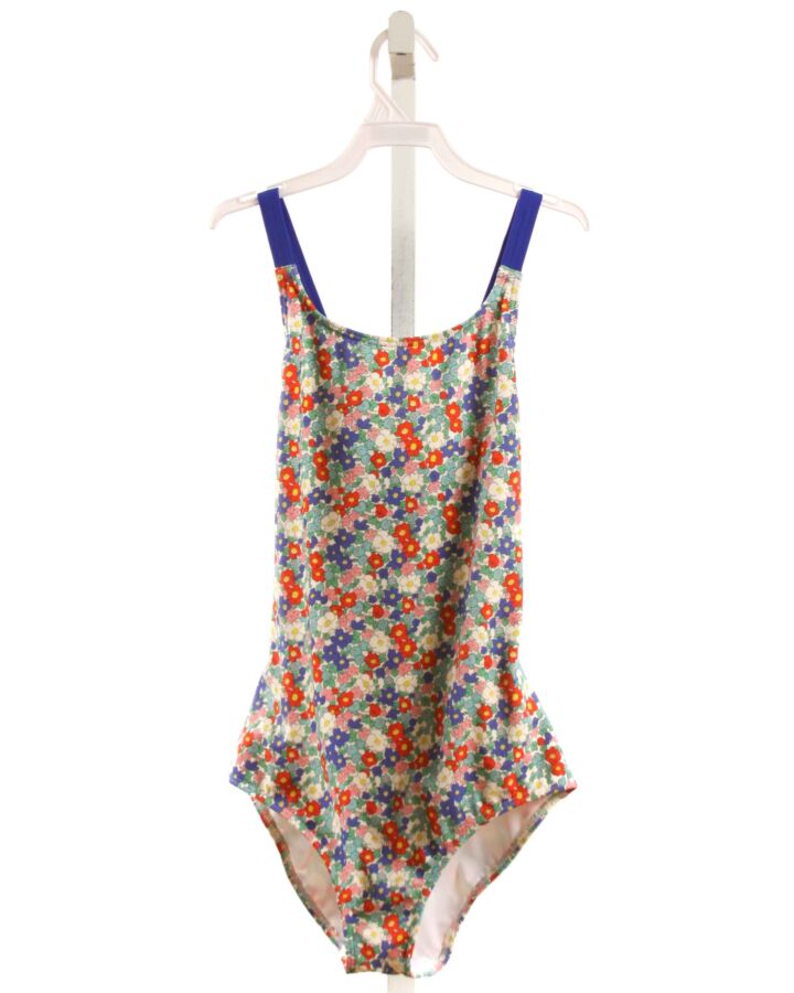 MINI BODEN  MULTI-COLOR  FLORAL  1-PIECE SWIMSUIT