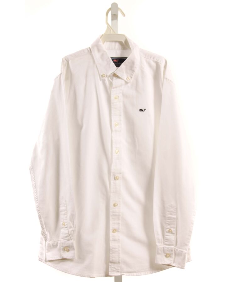 VINEYARD VINES  WHITE    DRESS SHIRT