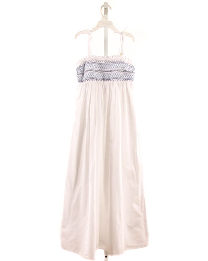 CREWCUTS  WHITE   SMOCKED DRESS