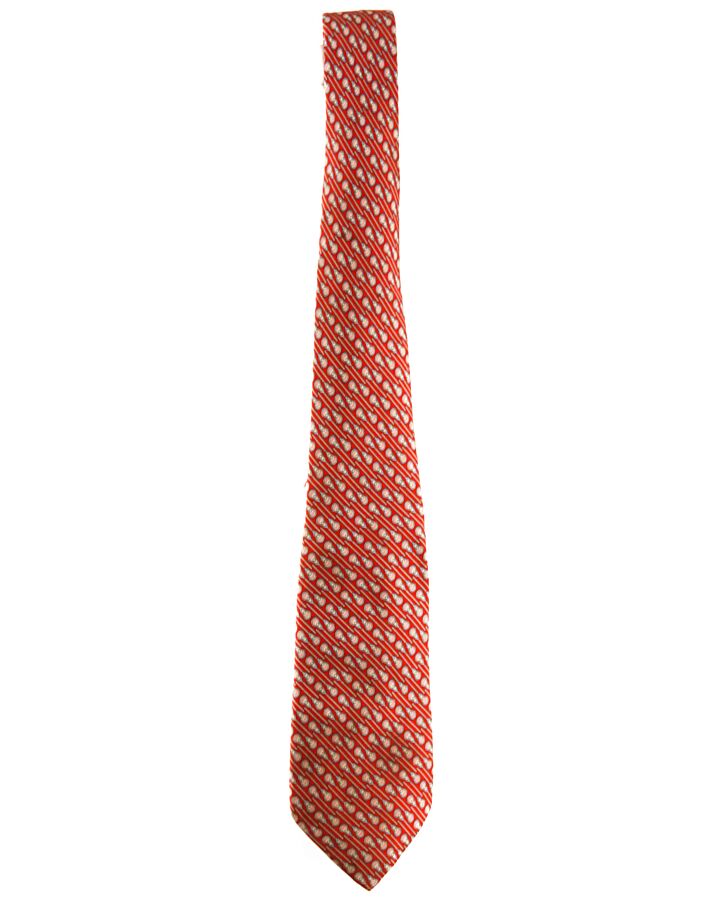 VINEYARD VINES  RED SILK   TIE