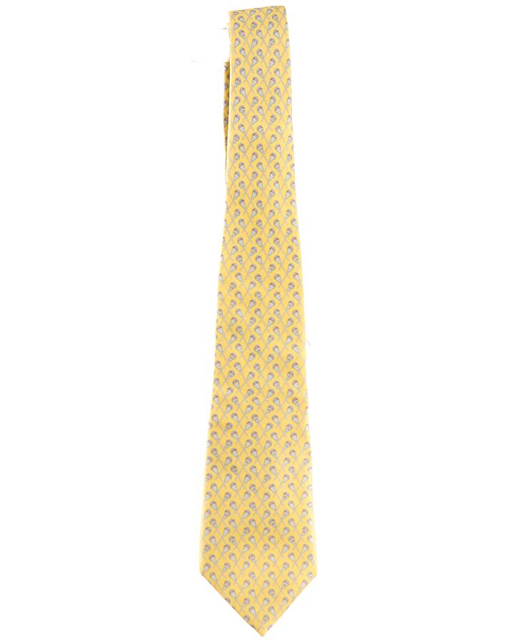 VINEYARD VINES  YELLOW SILK   TIE