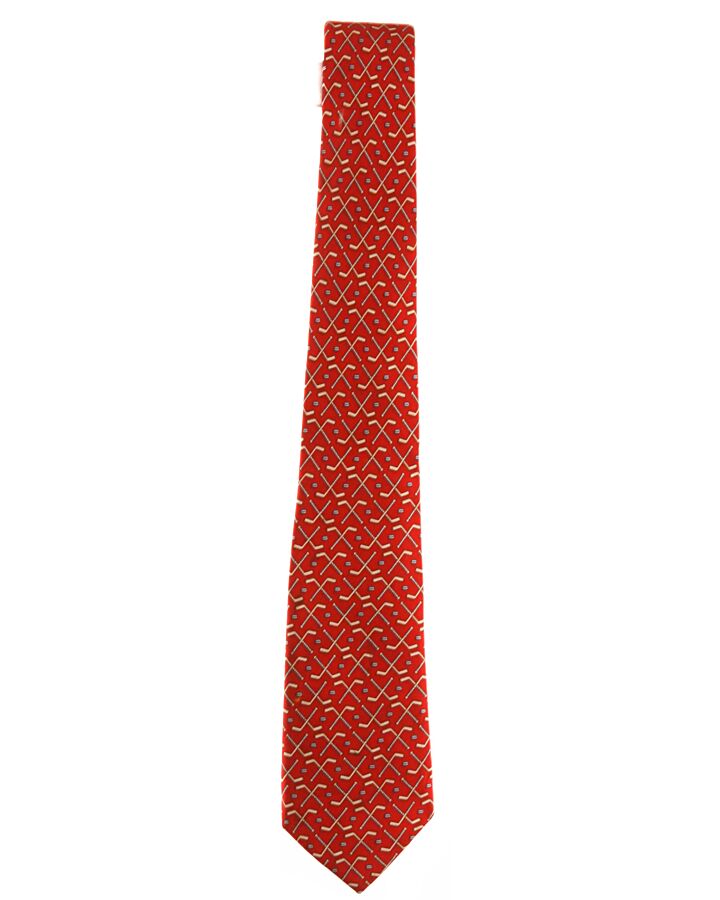 VINEYARD VINES  RED SILK   TIE