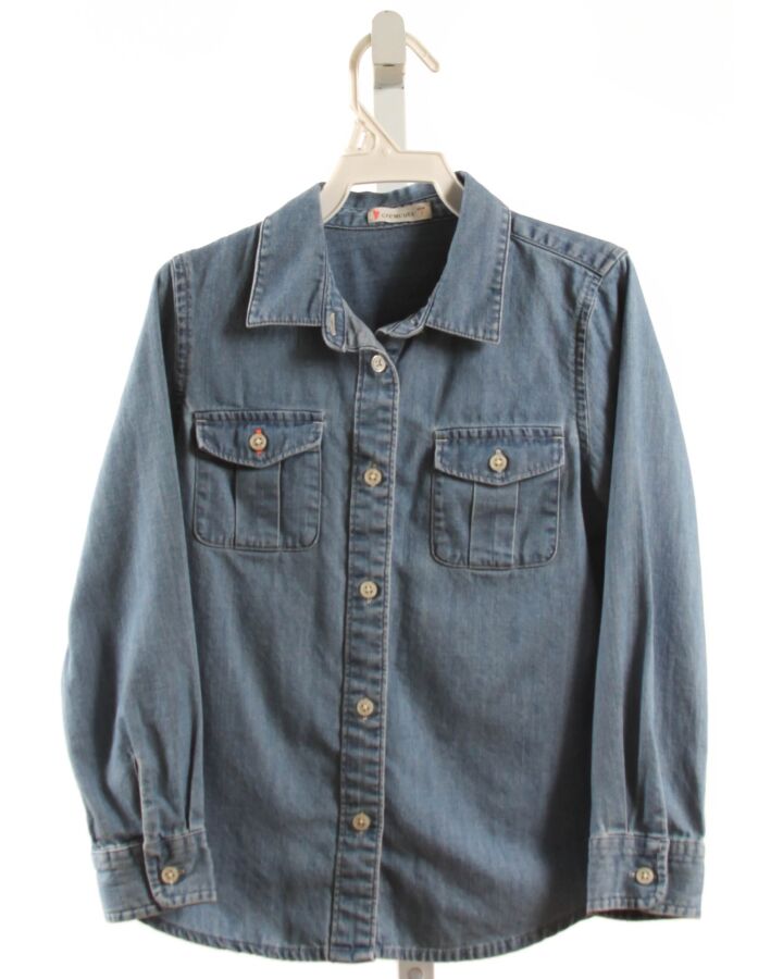 CREWCUTS  CHAMBRAY    SHIRT-LS
